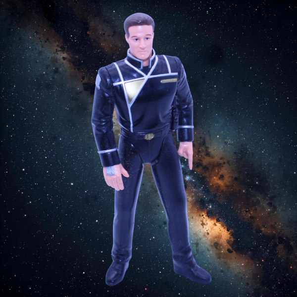 Babylon 5 John Sheridan Actionfigur 1997 | Exclusive Toy Products | hoppla-stuff.de